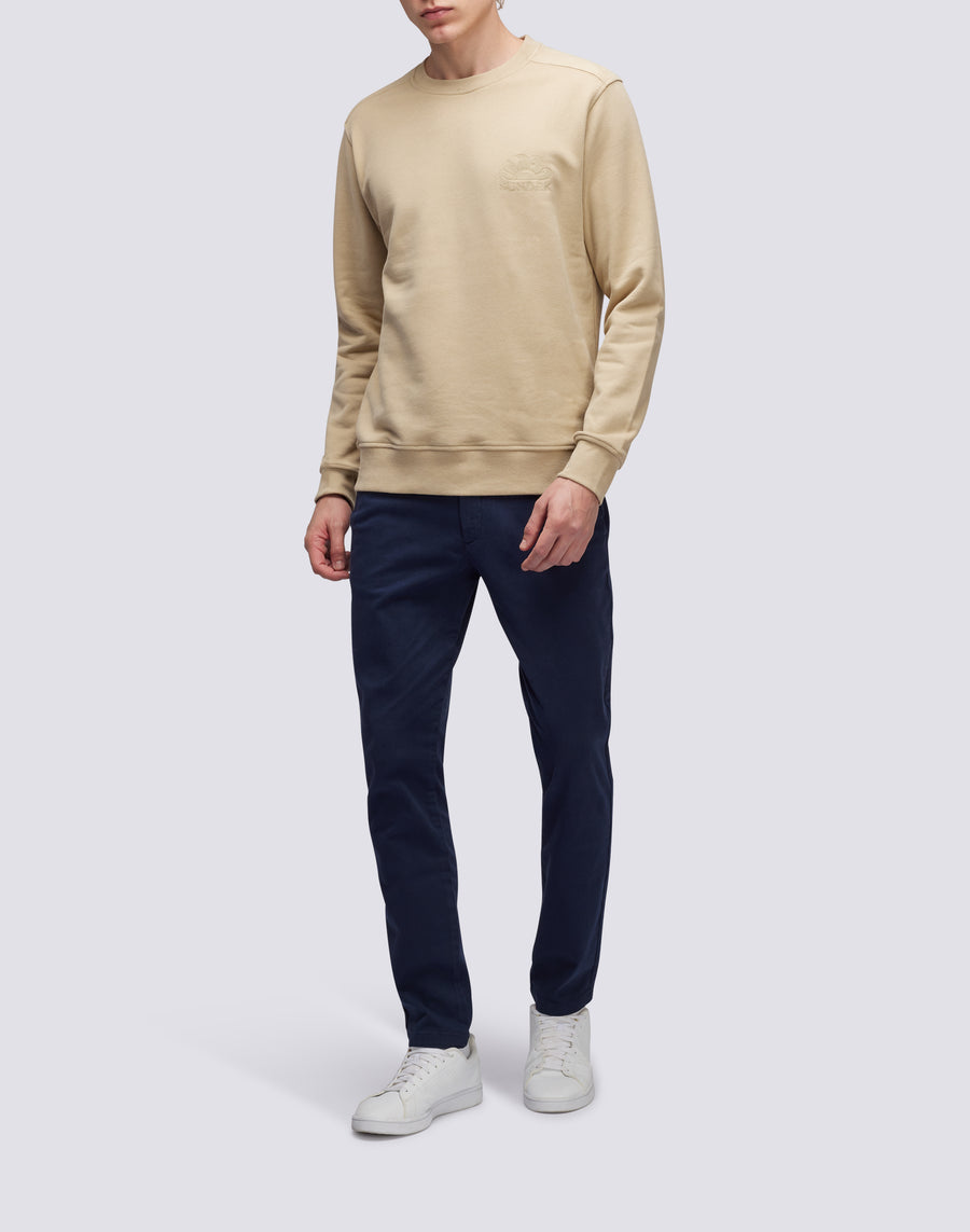 Sundek felpa garzata a girocollo m034jhf8700-65200 Affare Del Giorno