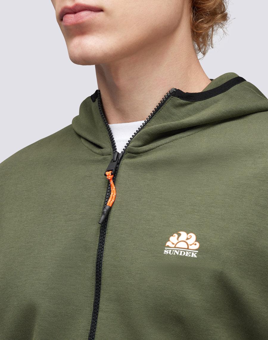 Sundek felpa full zip con cappuccio M411JHIL400-30201 Prezzo Ridotto