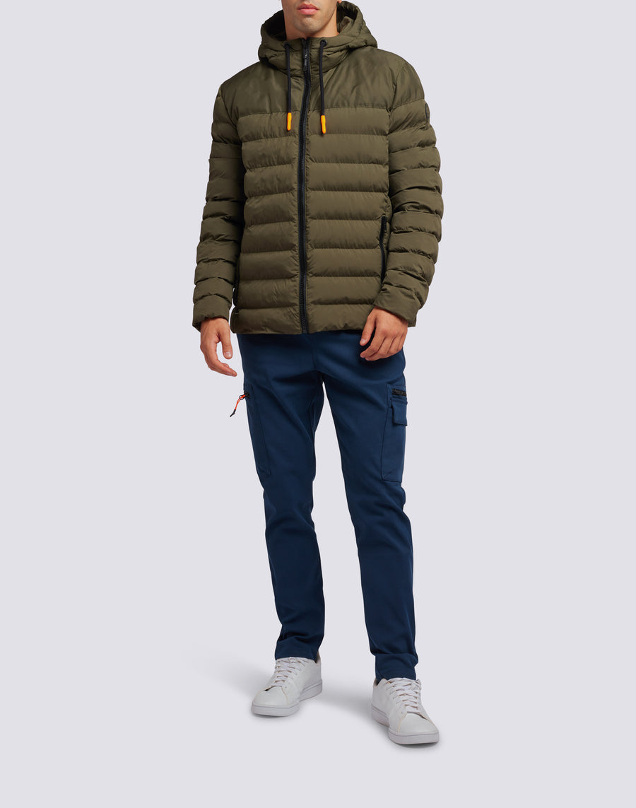 Sundek giacca trapuntata con cappuccio m998jkdp100-30201 Sottocosto