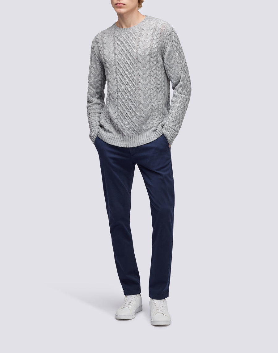 Sundek maglione a girocollo misto cashmere M354KIWS100-02900 Convenienza
