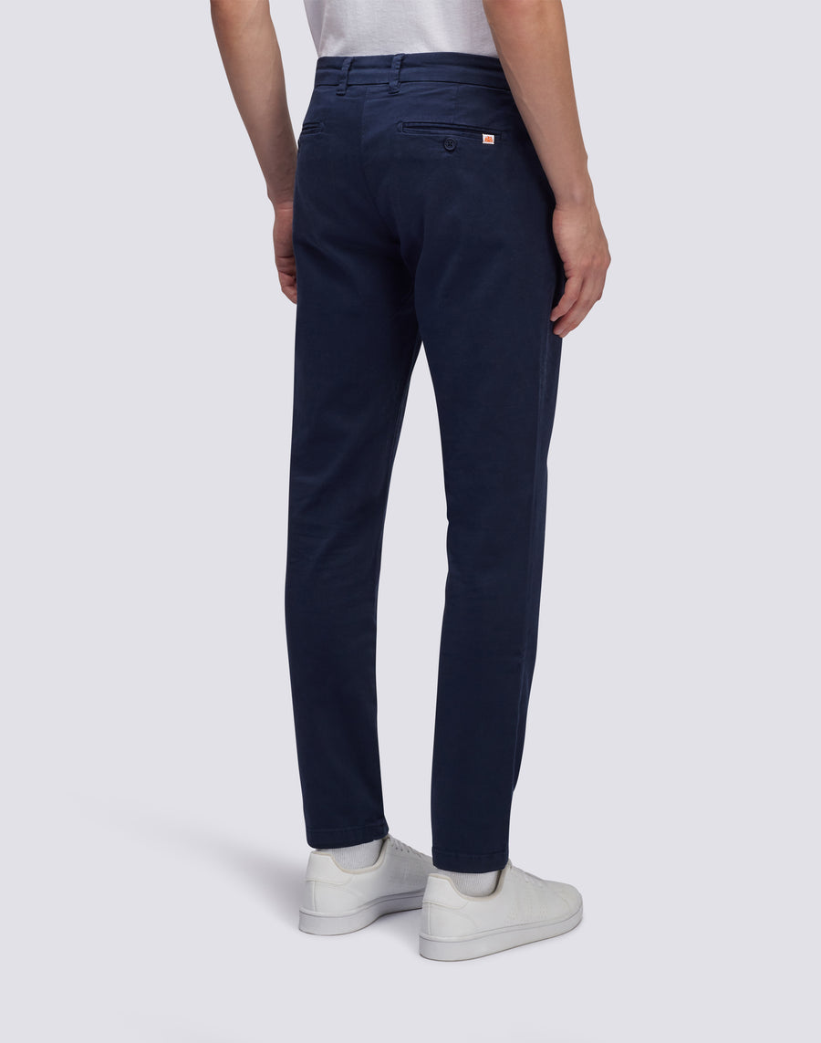 Sundek PANTALONI IN TWILL DI COTONE HARLAND M197TRCO300-70100 Presa