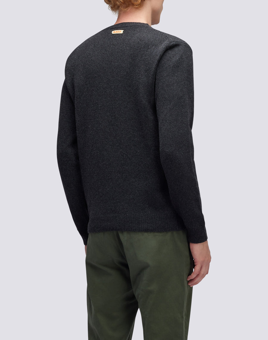 Sundek maglione a girocollo misto cashmere M352KIWS500-94400 Sconto