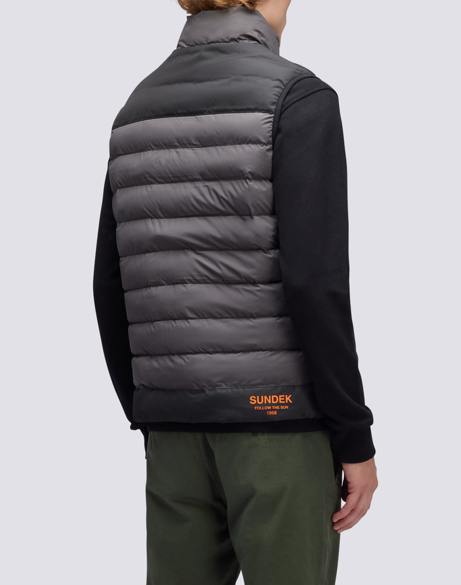 Sundek gilet trapuntato m999jvdp100-94401 Economico