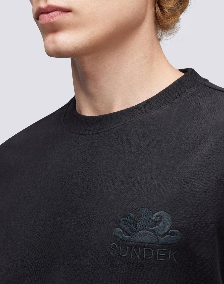 Sundek T-SHIRT GIROCOLLO CON LOGO RICAMATO M170TEJS700-00400 Online