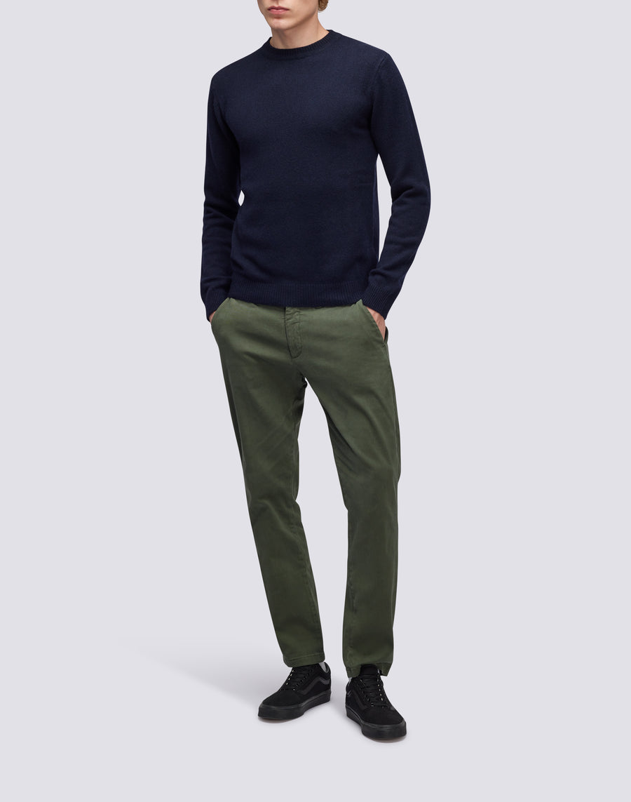 Sundek maglione a girocollo misto cashmere M352KIWS500-00700 Vendita Calda