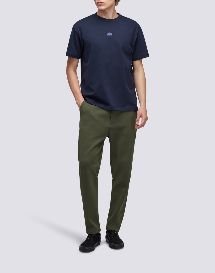 Sundek t-shirt girocollo in cotone con logo M667TEJS700-00701 Moda