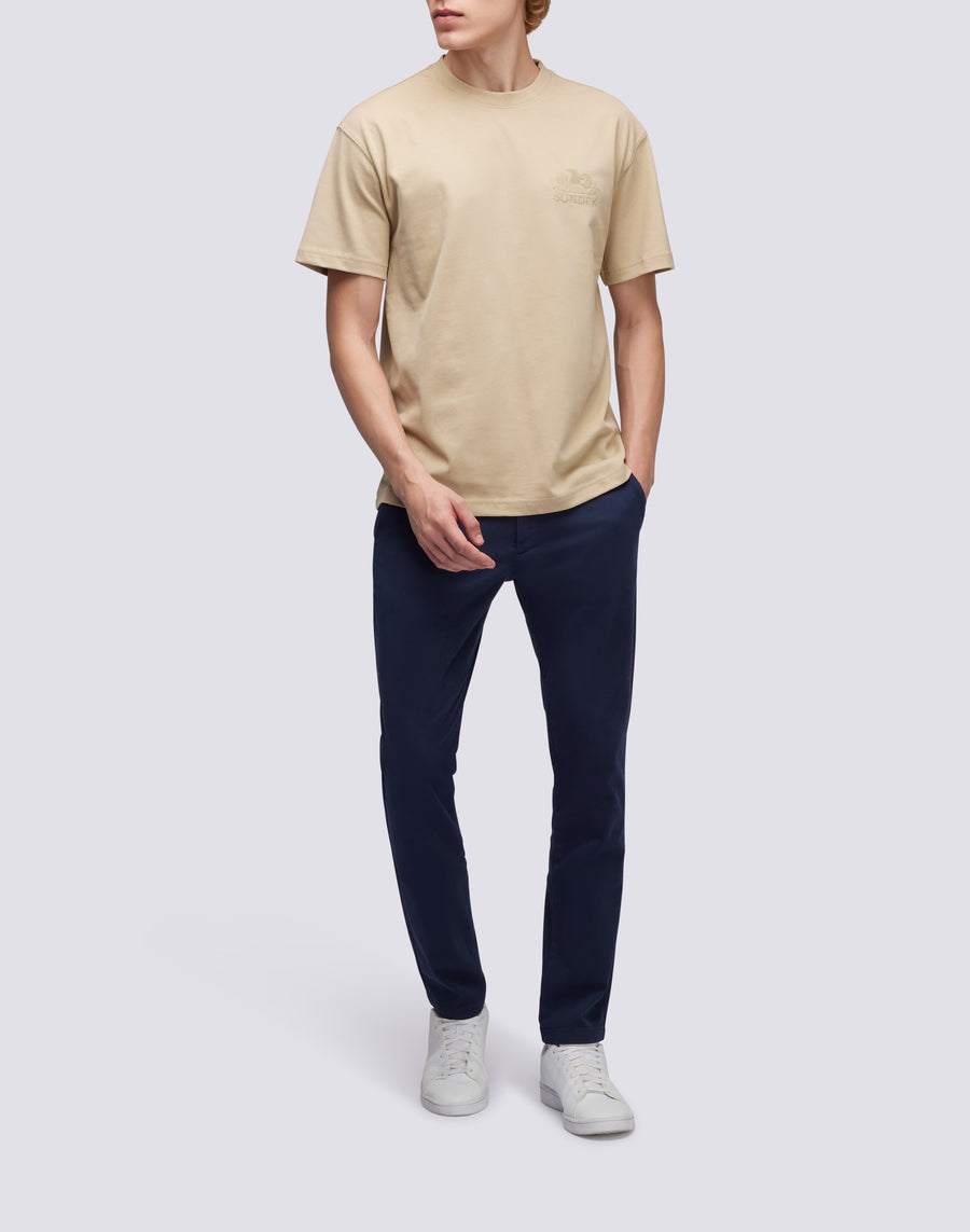 Sundek T-SHIRT GIROCOLLO CON LOGO RICAMATO M170TEJS700-65200 2025