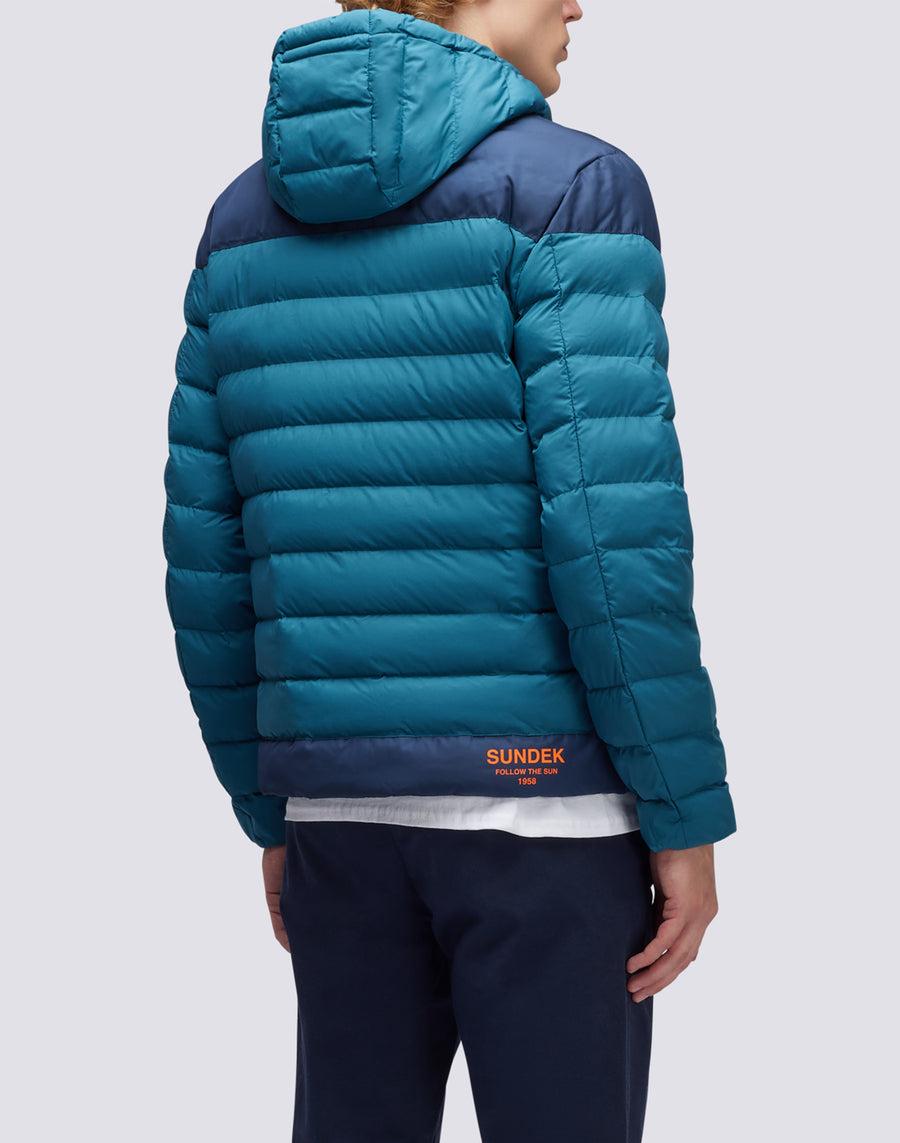 Sundek giacca trapuntata con cappuccio m998jkdp100-93301 2025
