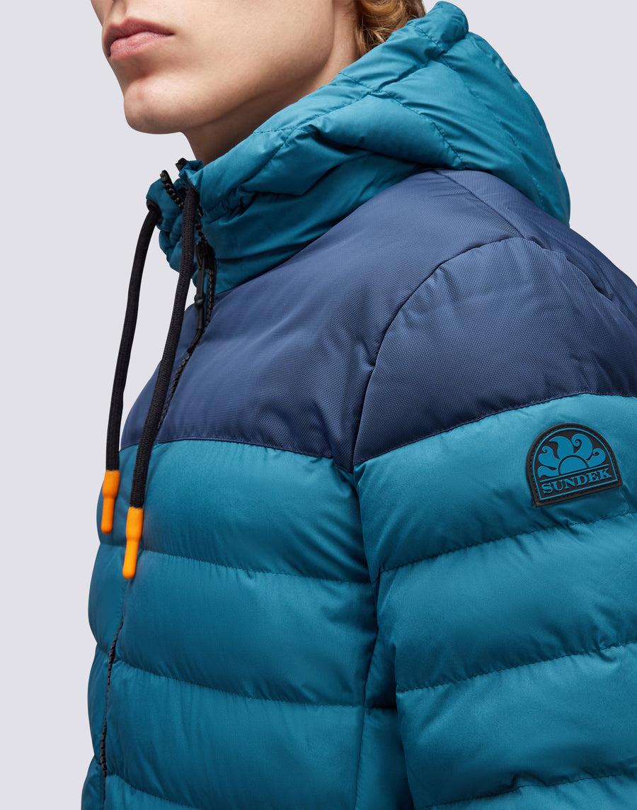 Sundek giacca trapuntata con cappuccio m998jkdp100-93301 2025