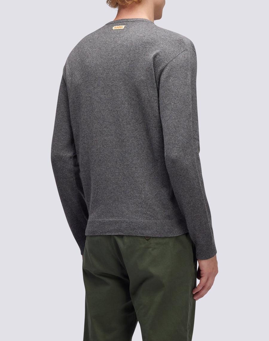 Sundek maglione a girocollo misto cashmere M350KIWS500-33700 Offerte speciali