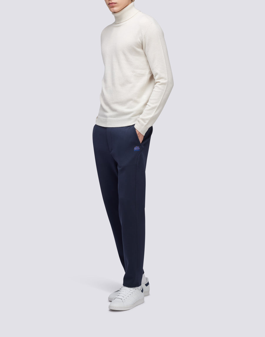 Sundek maglione a girocollo misto cashmere M351KIWS500-03900 Vendita