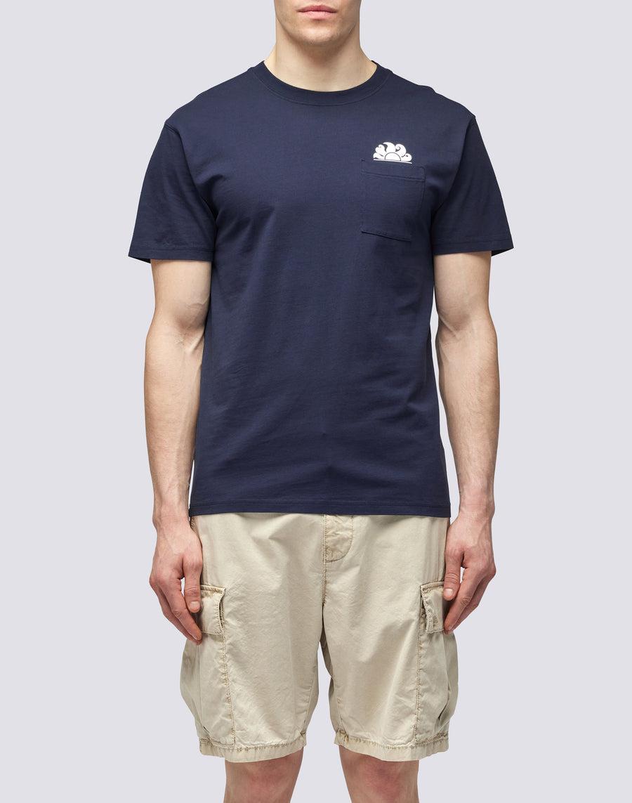 Sundek T-SHIRT CON TASCA m609tej7800-00701 Prezzo Ridotto