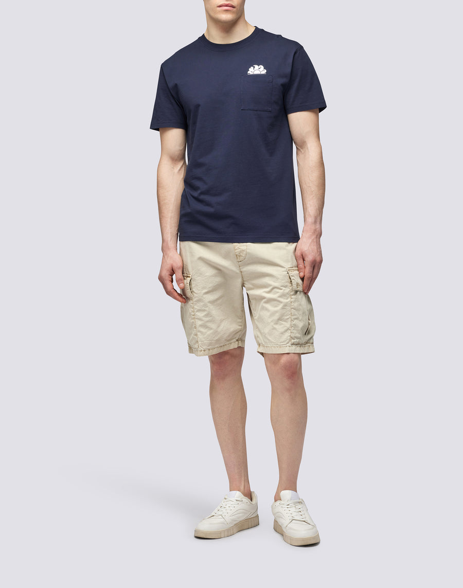 Sundek T-SHIRT CON TASCA m609tej7800-00701 Prezzo Ridotto