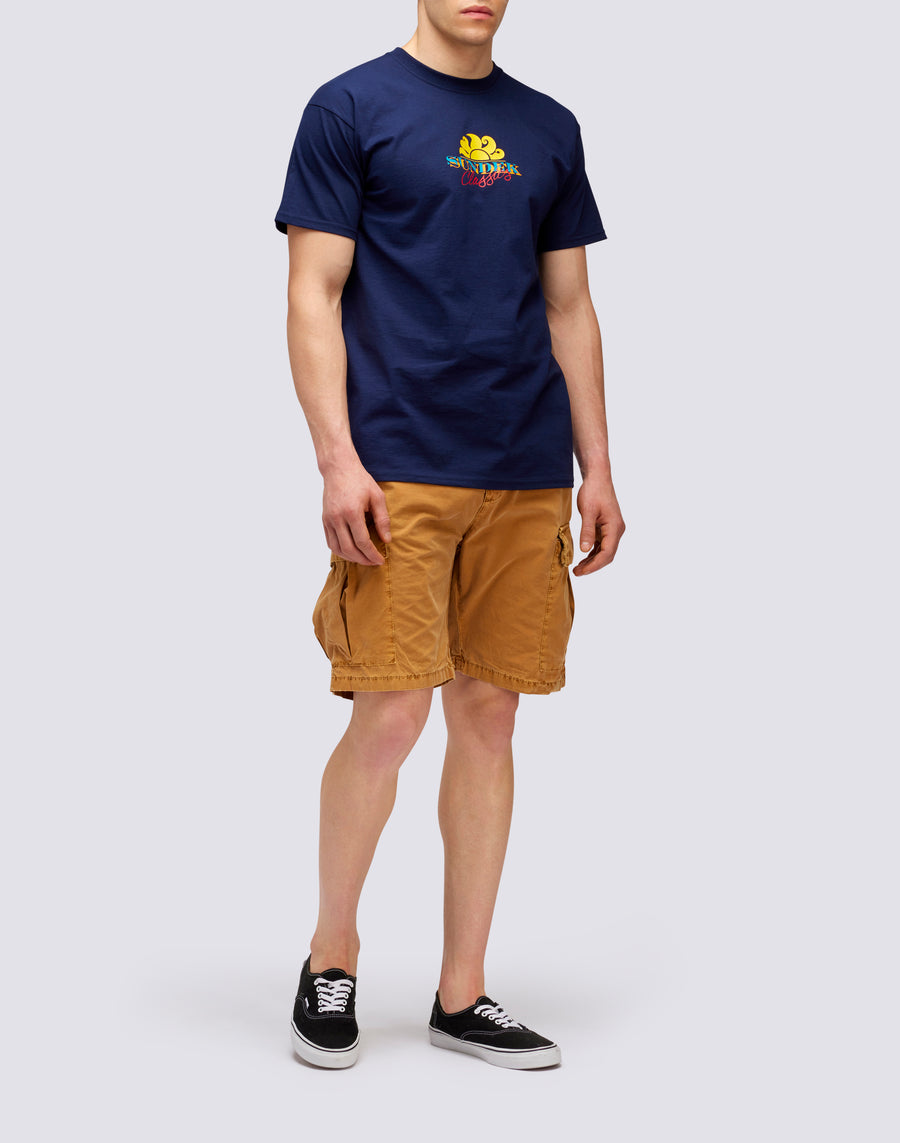Sundek T-SHIRT HERITAGE PRINT m641tejy300-00700 Sconto