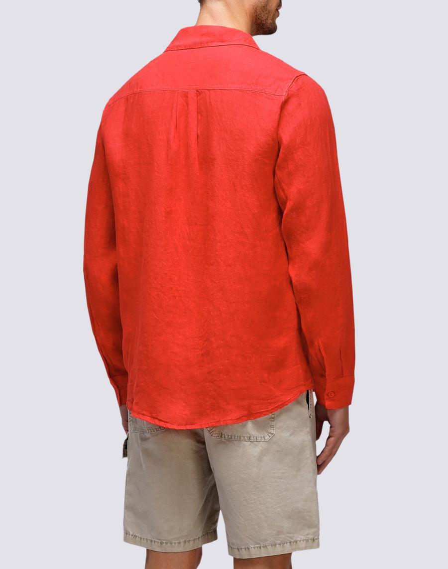 Sundek CAMICIA LINO m820shli7tc-30900 Qualità