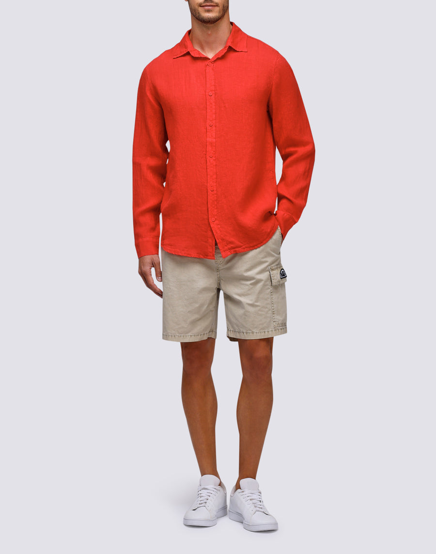 Sundek CAMICIA LINO m820shli7tc-30900 Qualità