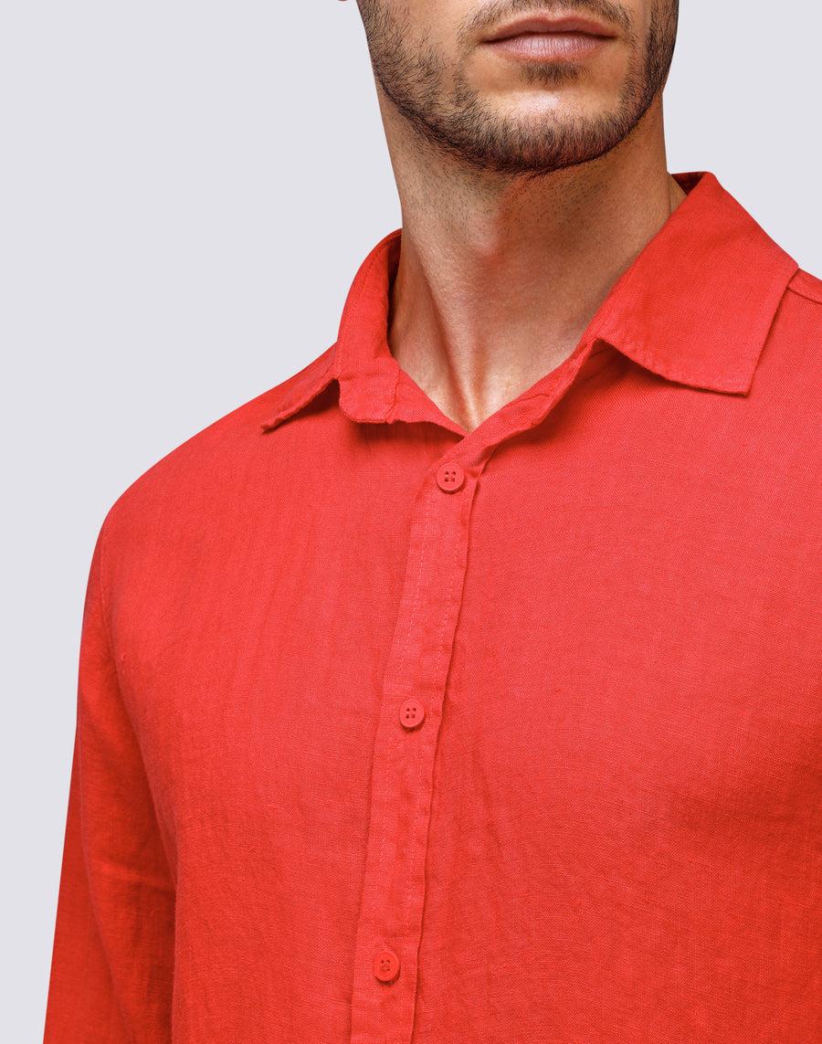 Sundek CAMICIA LINO m820shli7tc-30900 Qualità