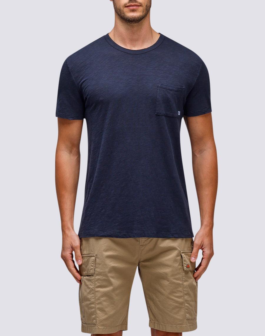 Sundek T-SHIRT CON TASCA m633tejy1tc-00700 Pezzi Unici