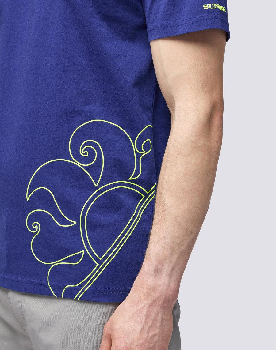 Sundek T-SHIRT LOGO m607tej7800-a2501 Promozione Limitata