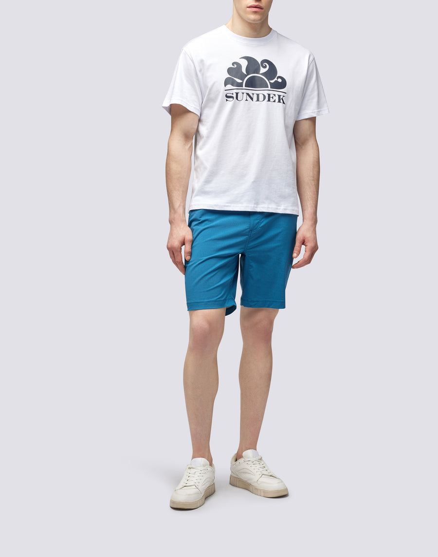 Sundek WALKSHORT IN TESSUTO QUICK DRY m164wkp8700-01201 Sottocosto