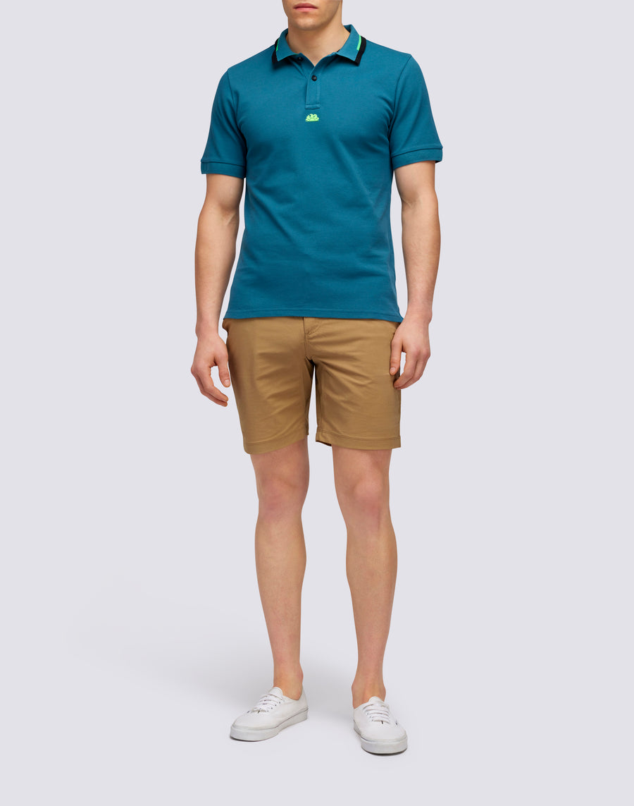 Sundek POLO IN COTONE PIQUET COMBINATO m997plpq500-a3401 In Vendita