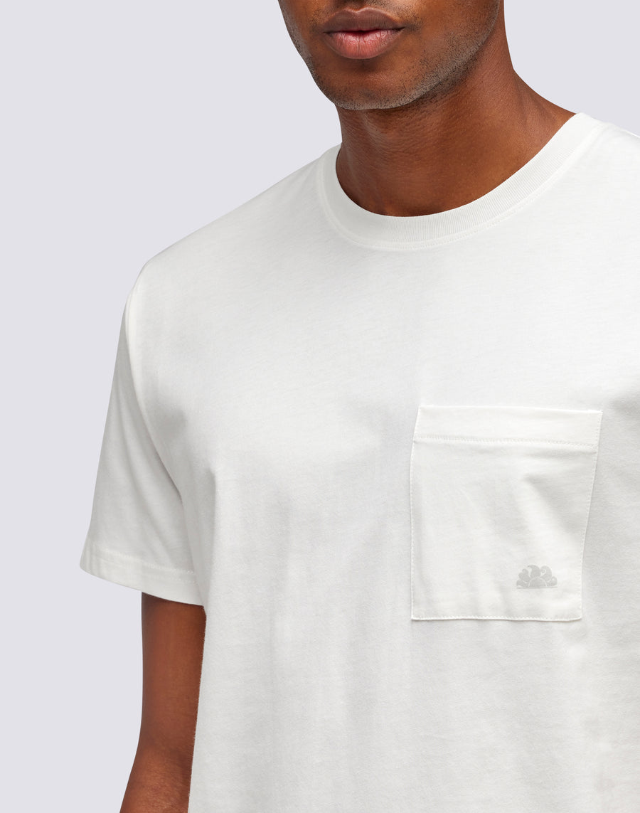 Sundek t-shirt con logo stampato m301tejr900-03900 Saldi