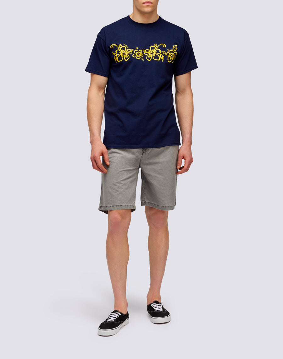 Sundek T-SHIRT ARCHIVE HIBISCUS PRINT m636tejy3ia-00700 Vendita Calda