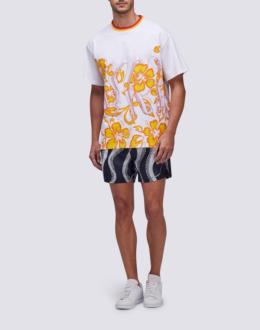 Sundek SUNDEK X OCTOPUS - T-SHIRT m662tejy5ou-006ou Vendita Economica
