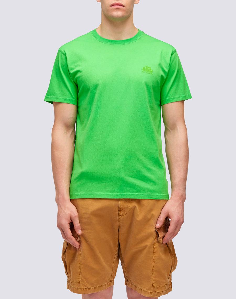 Sundek T-SHIRT GIROCOLLO CON LOGO m129tej78ot-a1800 In Saldo