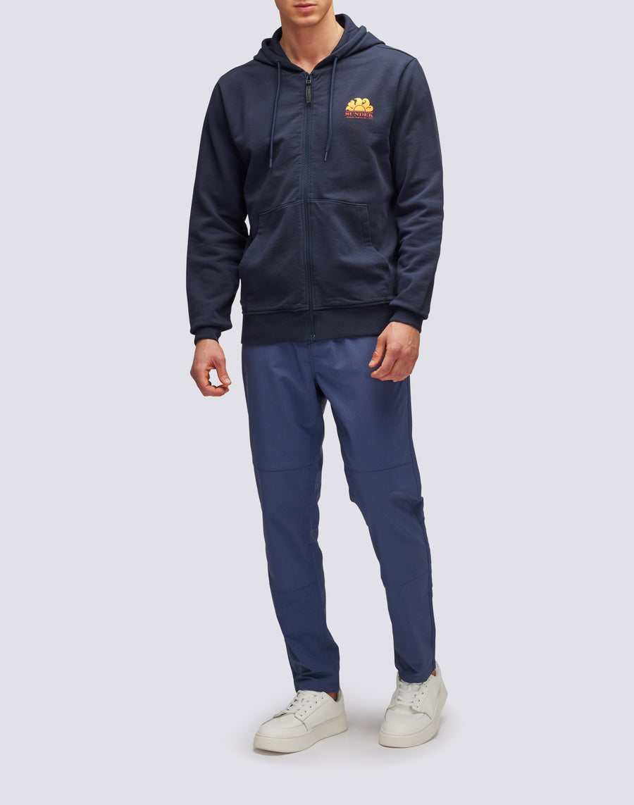 Sundek felpa in cotone con cappuccio M145JHF7700-00700 Moda