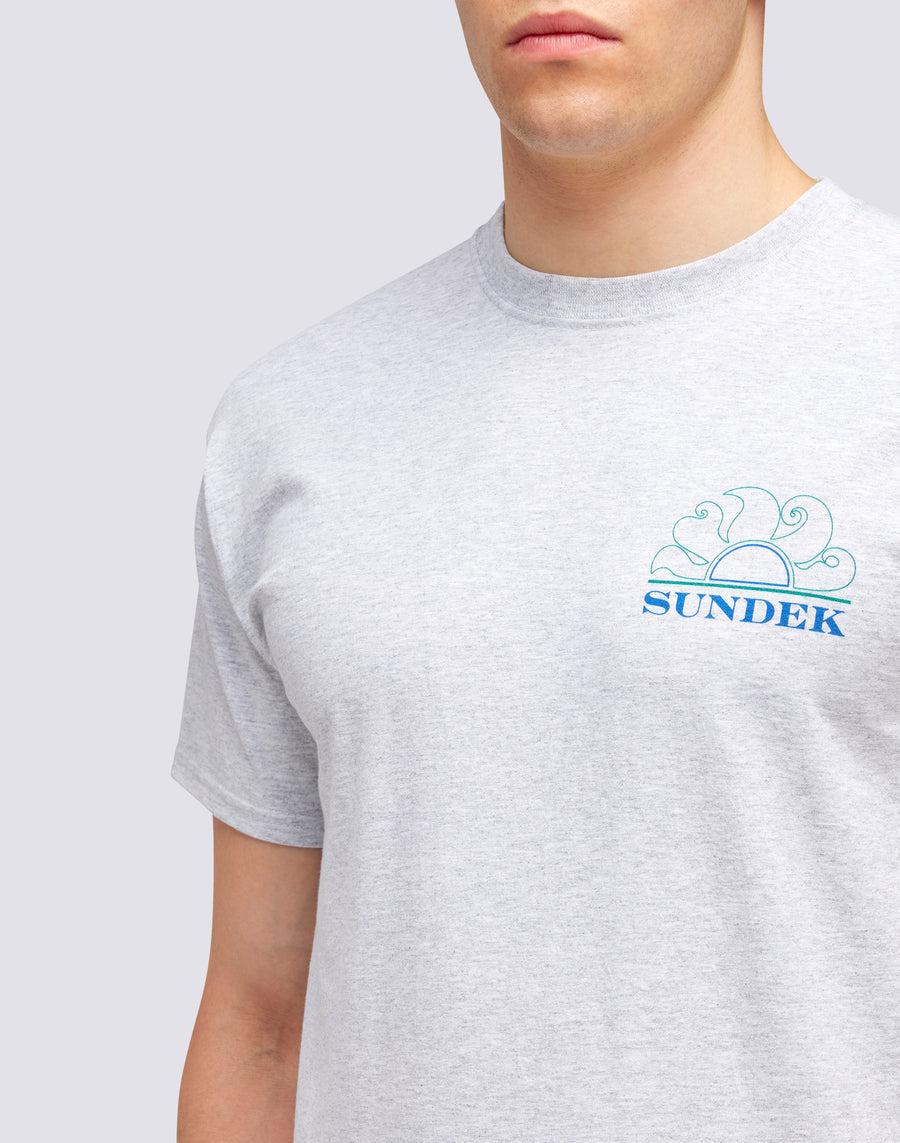 Sundek T-SHIRT HERITAGE PRINT m640tejy300-02900 Italy