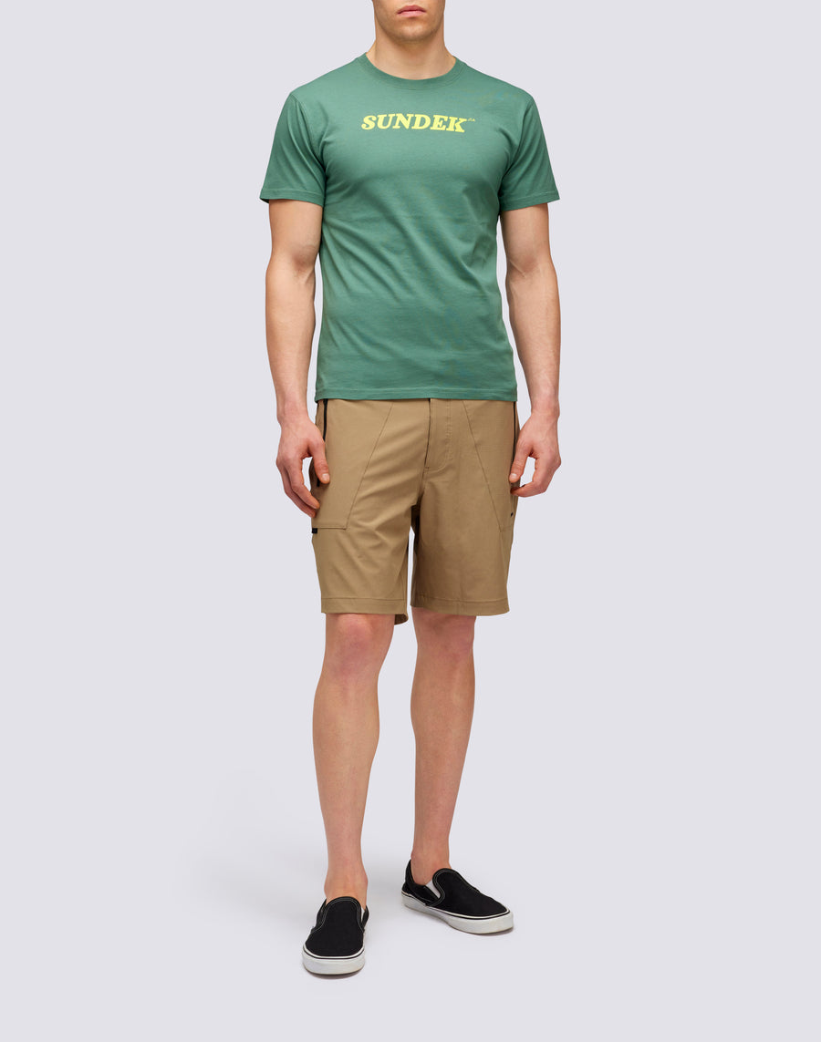 Sundek T-SHIRT GIROCOLLO CON LOGO m287tej7800-a1601 Qualità