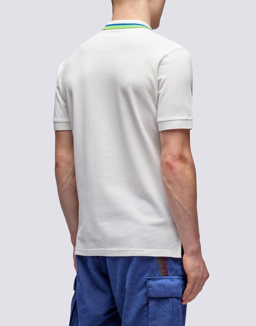 Sundek POLO IN COTONE PIQUET COMBINATO m997plpq500-03901 Qualità Garantita