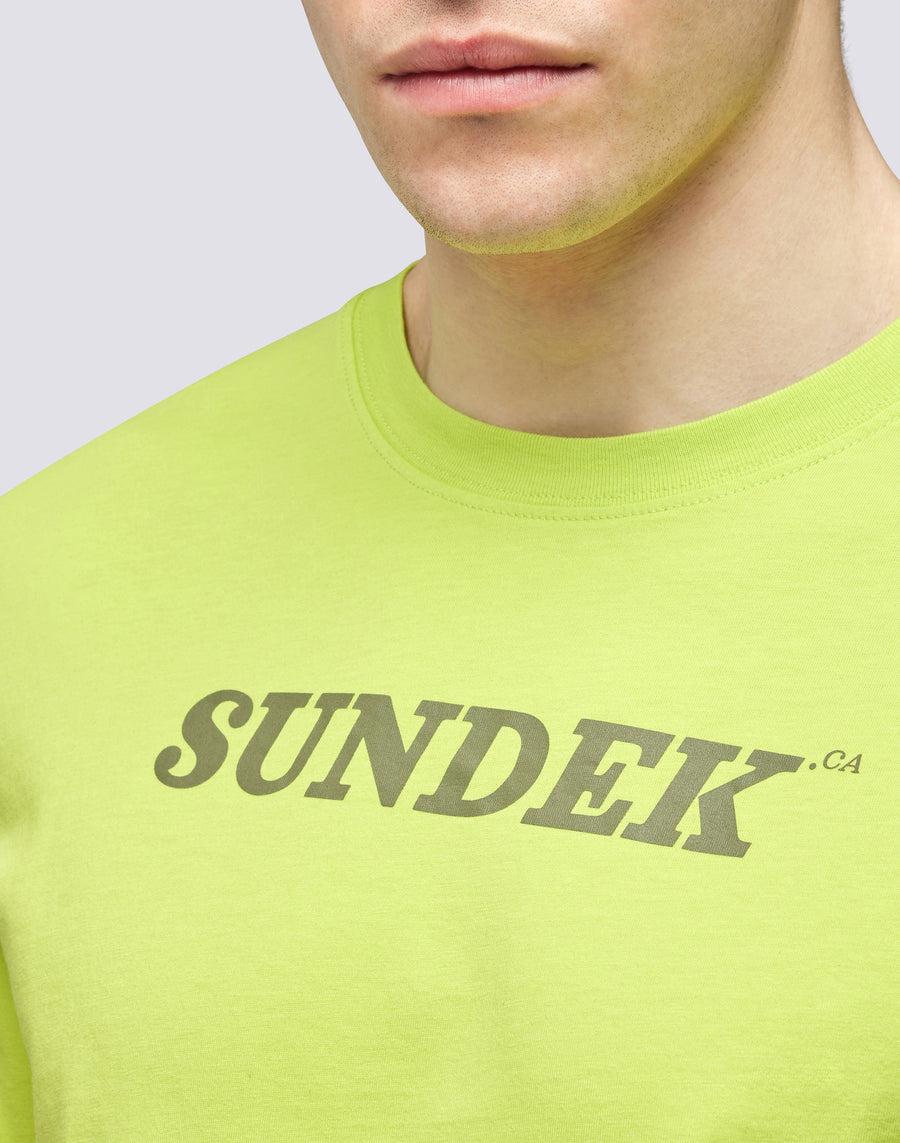 Sundek T-SHIRT GIROCOLLO CON LOGO m287tej7800-69101 Vendita calda