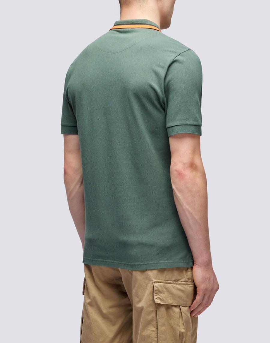 Sundek POLO IN COTONE PIQUET COMBINATO m997plpq500-a2701 Fino Al -60%