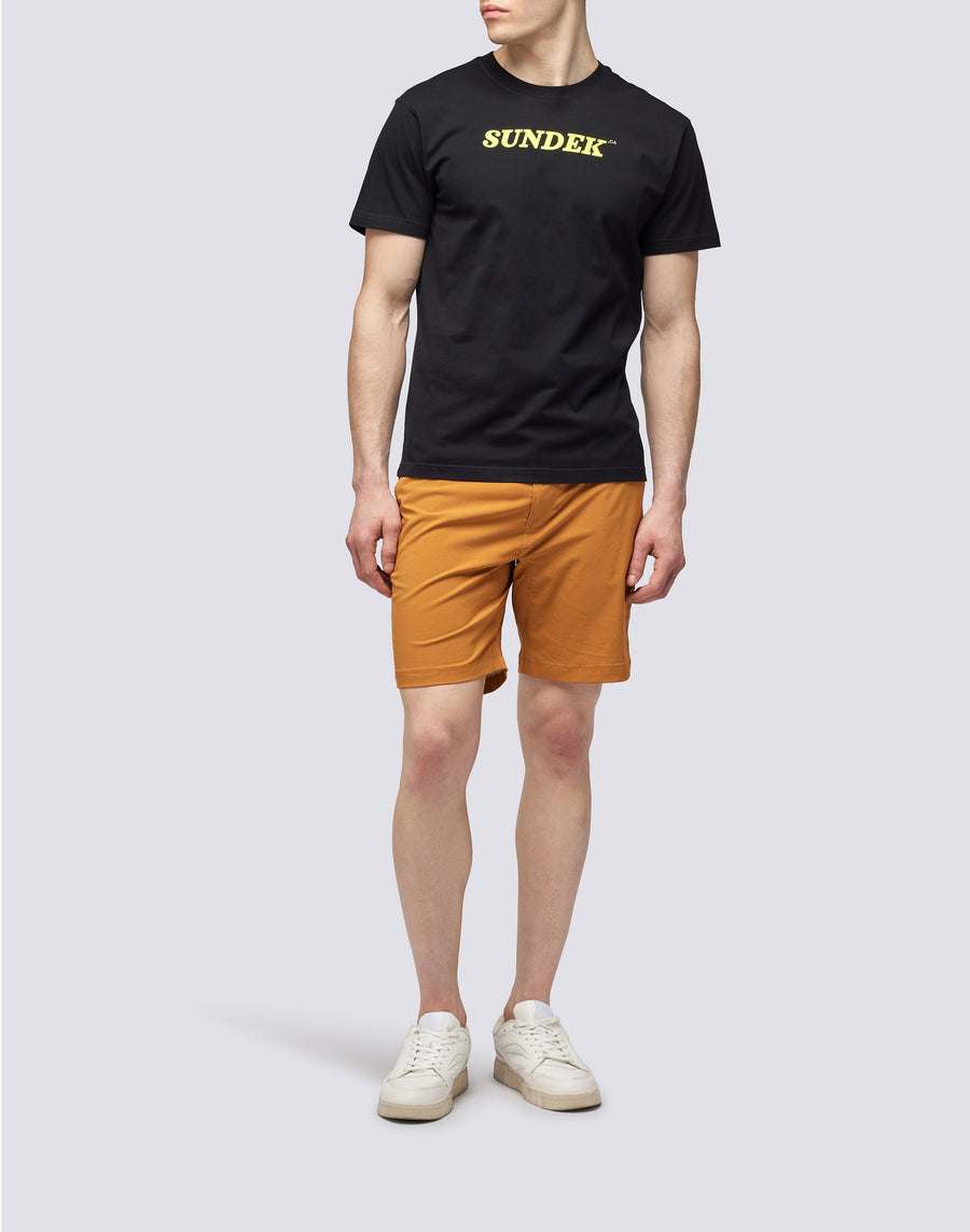 Sundek T-SHIRT GIROCOLLO CON LOGO m287tej7800-00402 Prezzo Ridotto