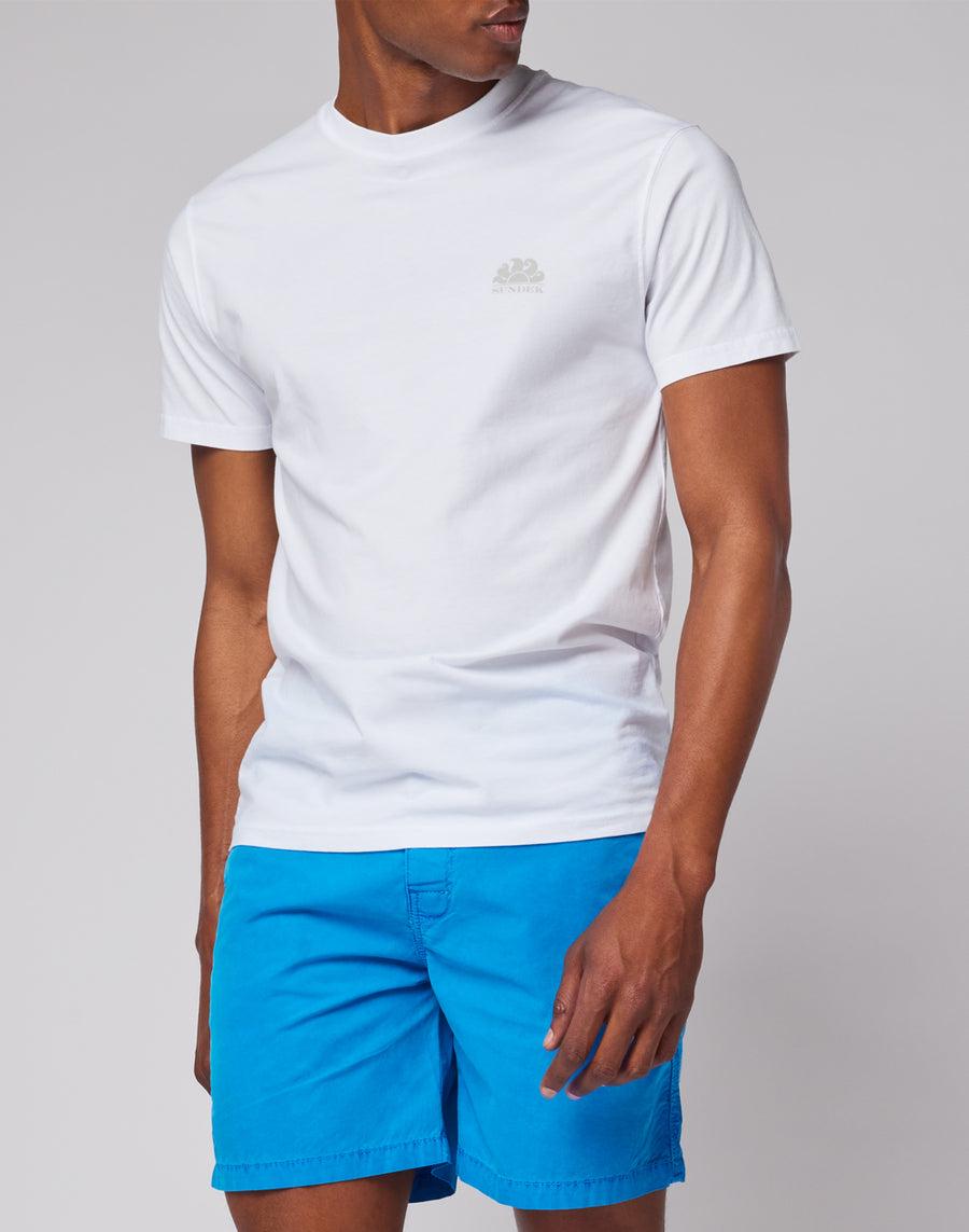 Sundek walkshort in cotone popeline M233WKPP900-00100 Online