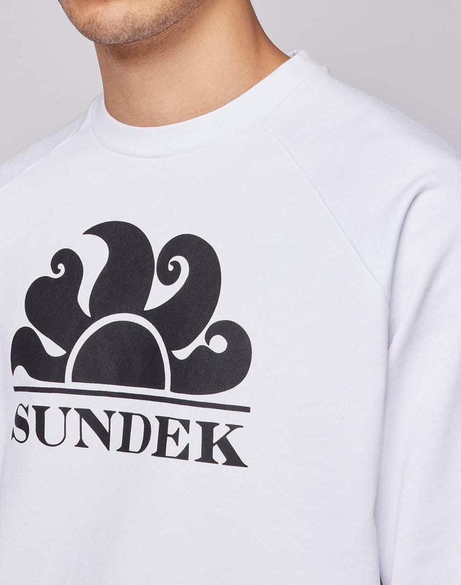 Sundek felpa a girocollo con logo M138JHF7700-00604 In Vendita