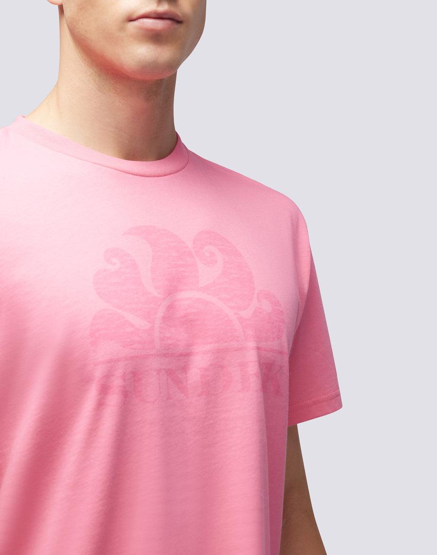 Sundek T-SHIRT MANICHE CORTE CON LOGO m021tej78ot-94800 Vendita Calda