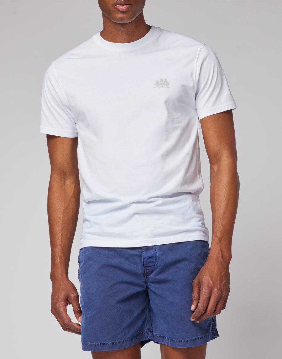 Sundek walkshort in cotone popeline M233WKPP900-00700 Vendita Economica