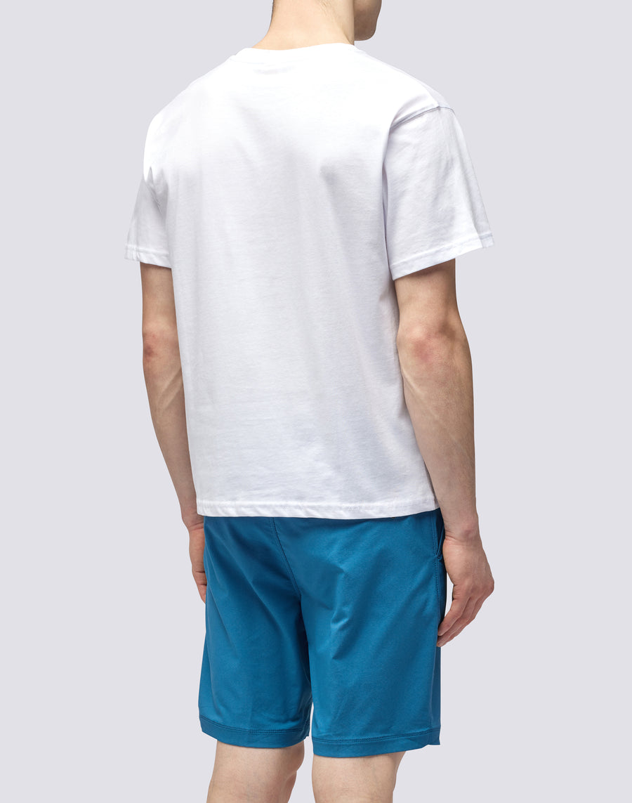 Sundek T-SHIRT GIROCOLLO CON STAMPA LOGO m021tej7800-00607 Vendite Flash