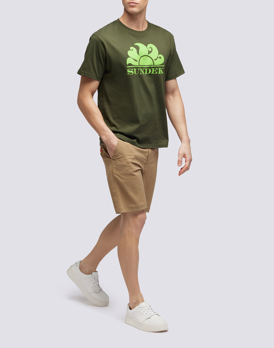 Sundek walkshort in tessuto quick dry M164WKP8700-15802 Nuova
