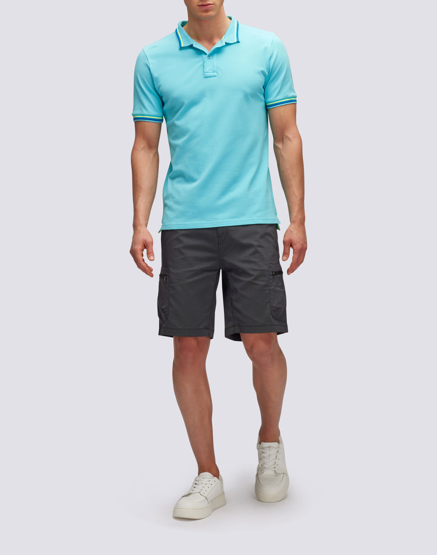 Sundek POLO BRICE IN COTONE PIQUET CON DETTAGLI TRICOLOR m779plj6500-05202 Fino al 65% di sconto