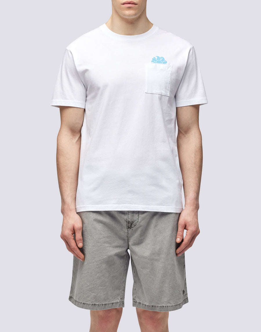Sundek T-SHIRT CON TASCA m609tej7800-00601 Negozi Online