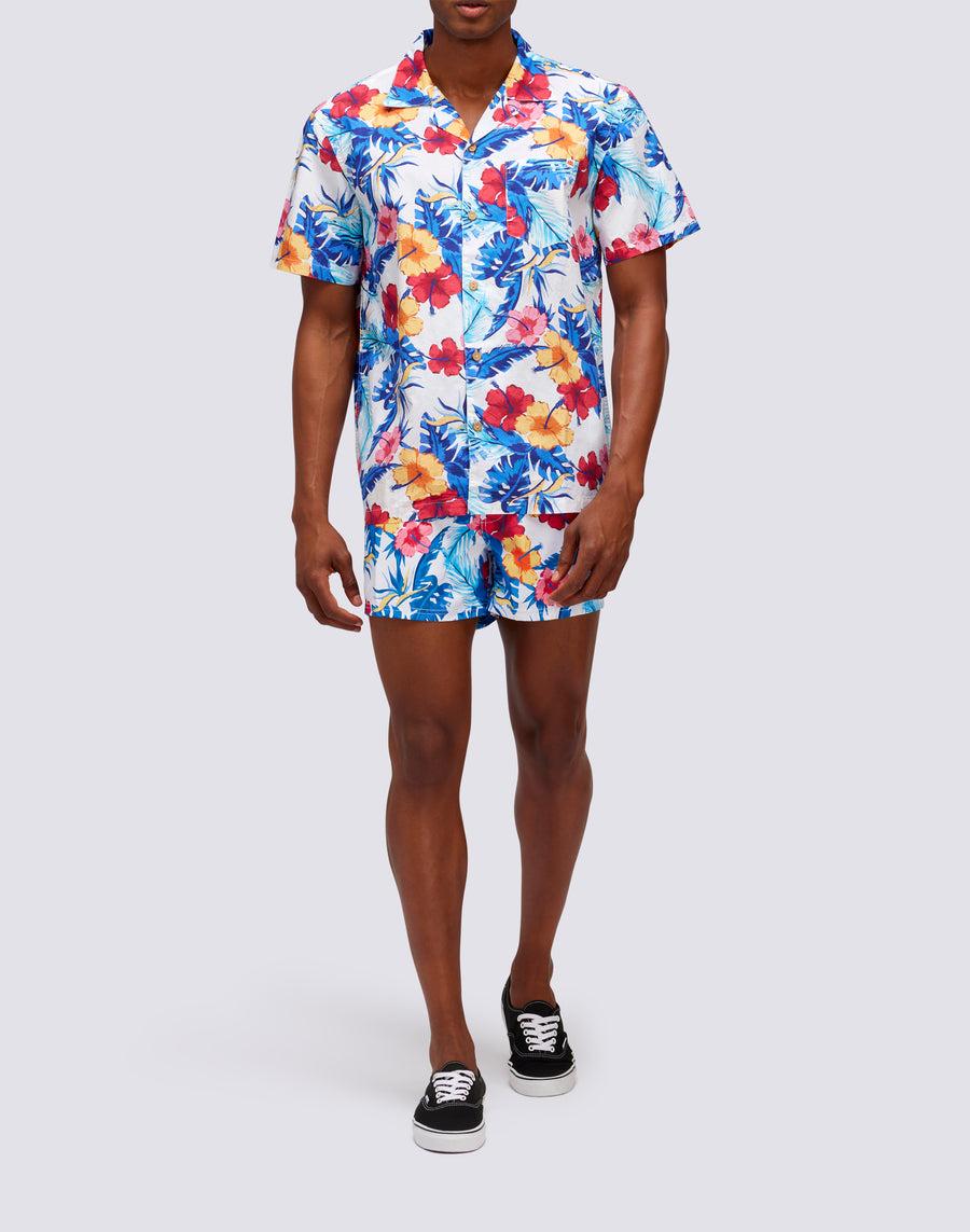 Sundek camicia con stampa floreale all over m817shmu100-004li Promozione Limitata