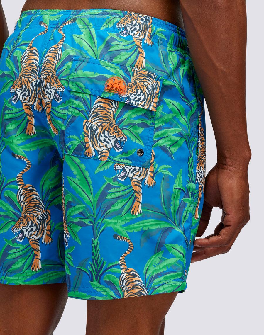 Sundek COSTUME TIGER PRINT m665bdrt4ts-089ts Prezzo Ridotto