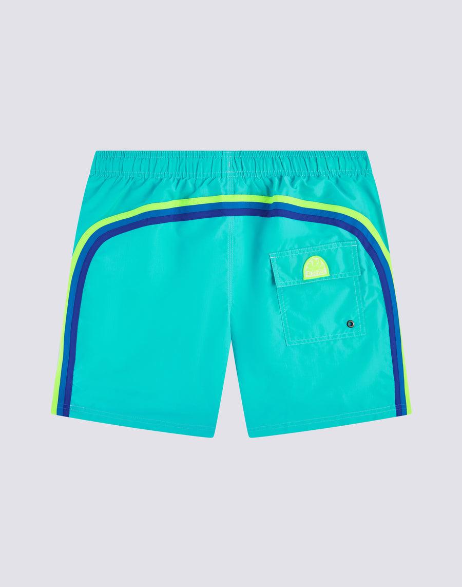 Sundek COSTUME DA BAGNO CORTO VITA ELASTICATA ICONIC TAFFETA m504bdta100-05202 Novità