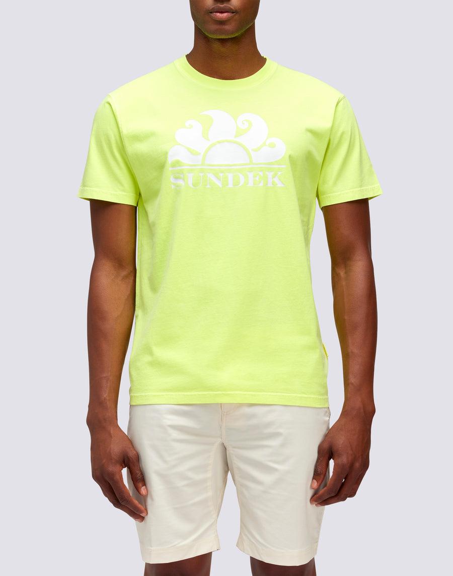 Sundek T-SHIRT LOGO PRINT m021tej78tc-23001 Offerta