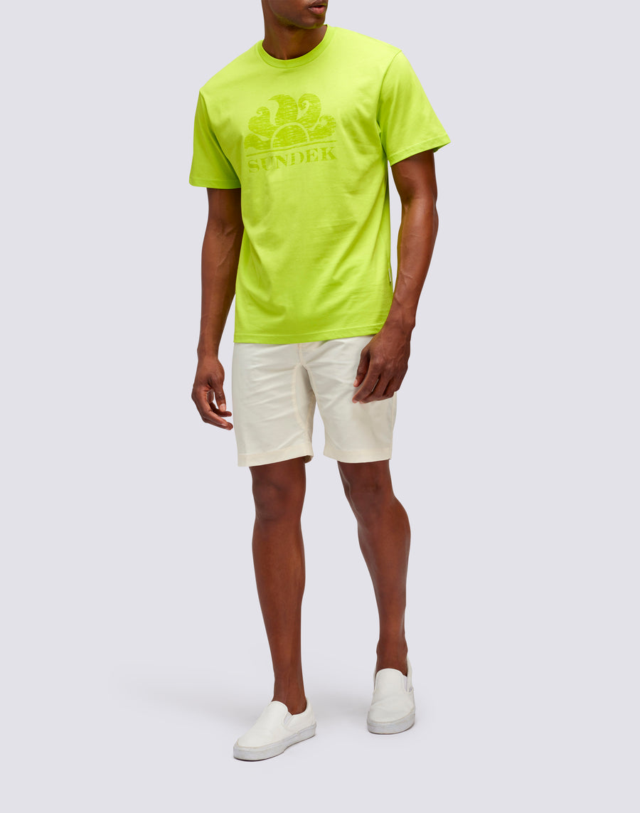 Sundek T-SHIRT MANICHE CORTE CON LOGO m021tej78ot-69100 Offerte