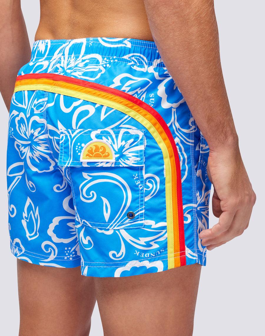 Sundek BOARDSHORT STAMPA ARCHIVE HIBISCUS m504bdta1ia-616ia 2025